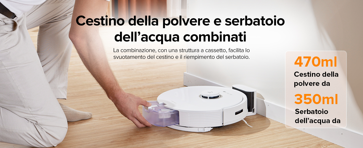 DrRobor Accessori di Ricambio per Roborock Saros 10R / Qrevo CurvX/Qrevo Curv 2 Pro Aspirapolvere, 2 Spazzole Principali, 6 Spazzole Laterali, 6 Panni Mop, 6 Sacchetti, 4 Filtri HEPA