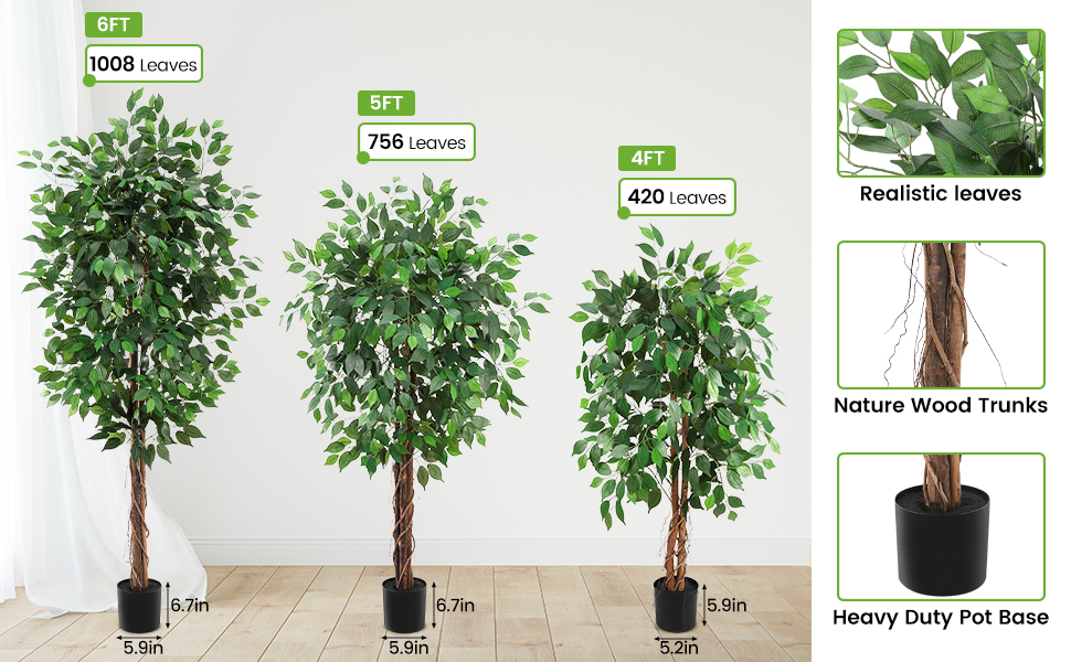 Arbre Ficus Artificiel 03