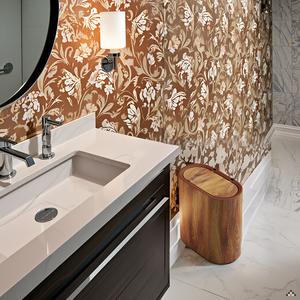 Papeleras de baño con tapa