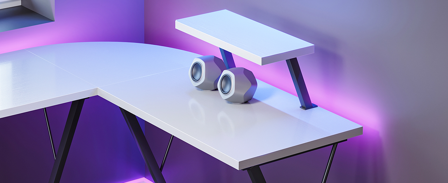 gaming tisch weiß