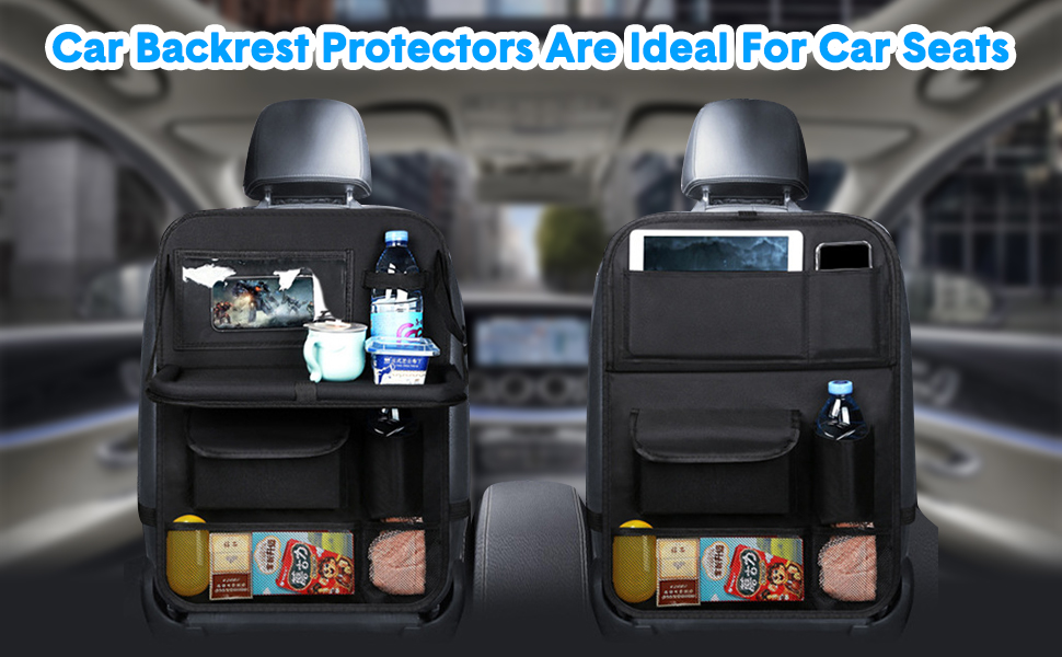 organisateur voiture enfant organisateur de voiture rangement auto accessoire interieur protecteur