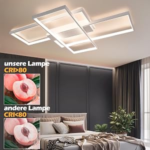 CRI led deckenlampe wohnzimmer
