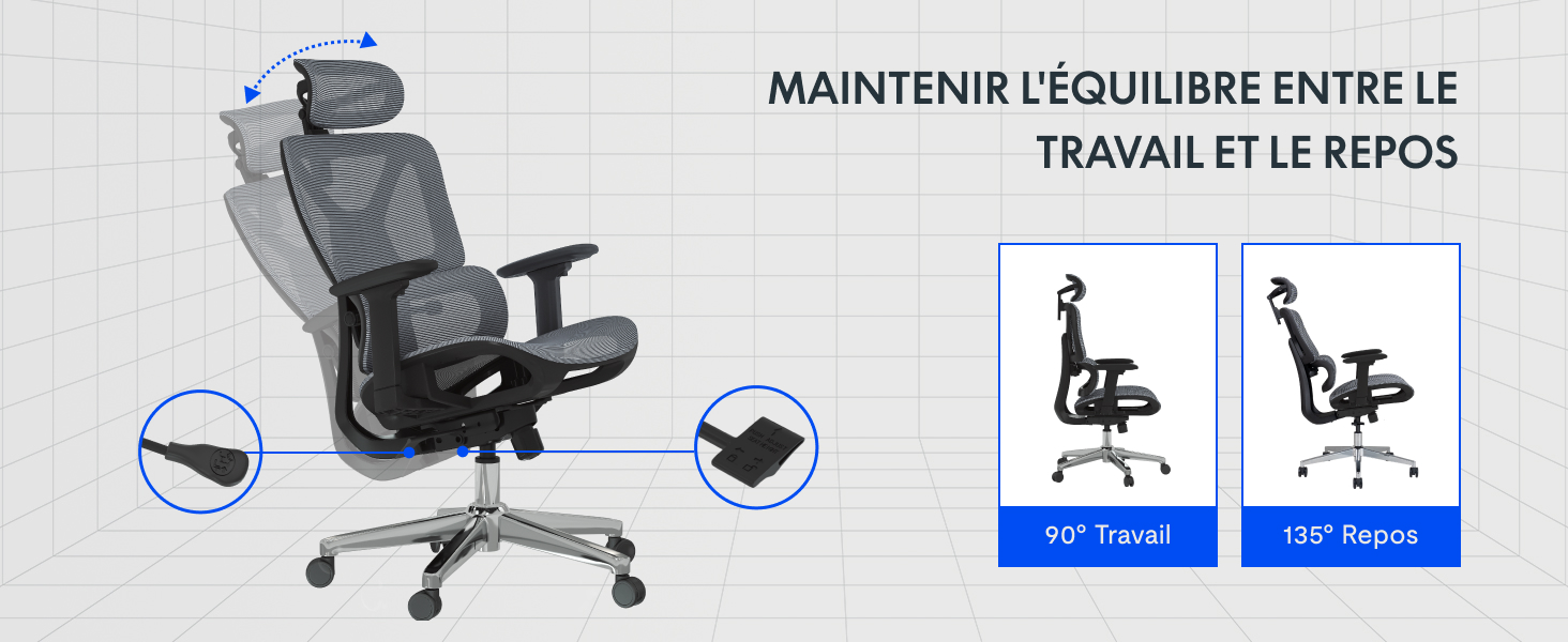 la chaise ultime : chaise ergonomique