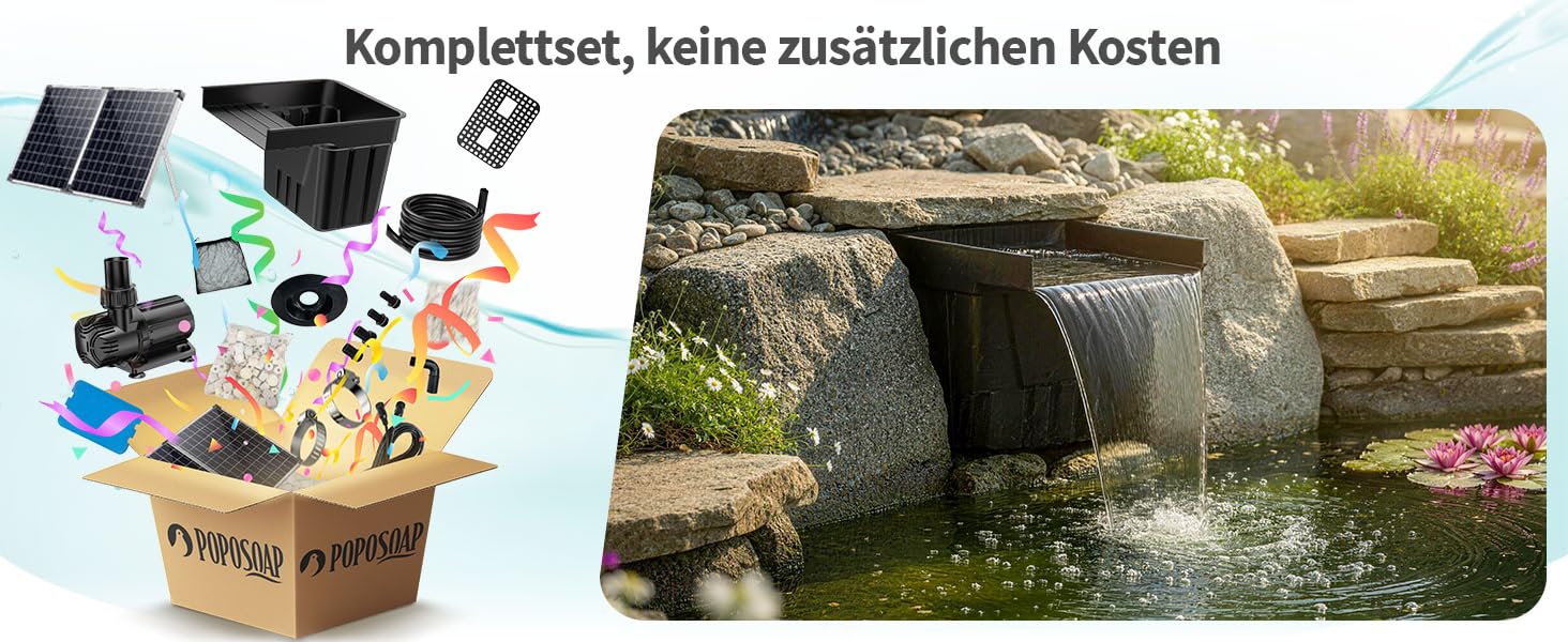 Komplettset & Einfache Montage