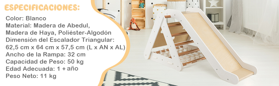 Triángulo de Escalada para Niños