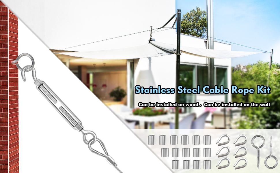 Garden Wire Rope Kit
