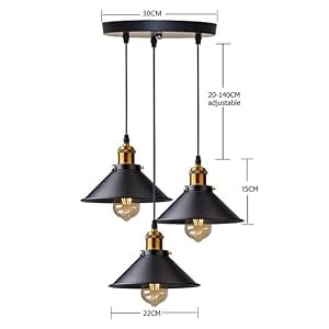 3 Lampes Lustre 
