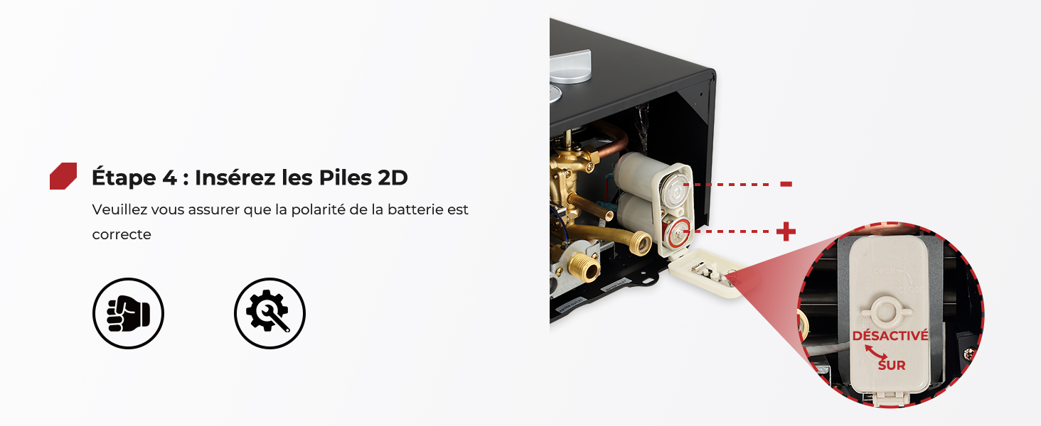 Piles Insérées