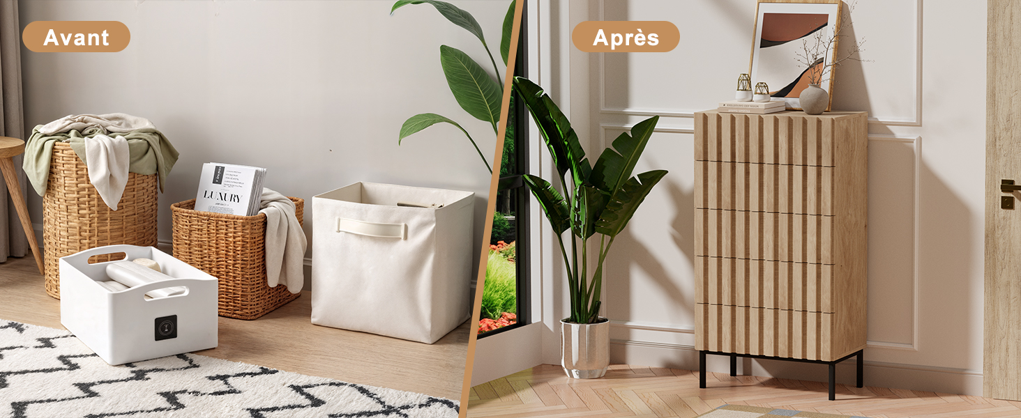 Photos de design d'intérieur montrant des espaces minimalistes aux couleurs neutres, avec un mobilier et des éléments de décoration modernes.