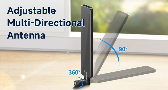  WiFi 6E Antenna Tri-Band 2.4GHz 5GHz 6GHz WiFi Antenna