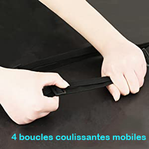  Des sangles doubles