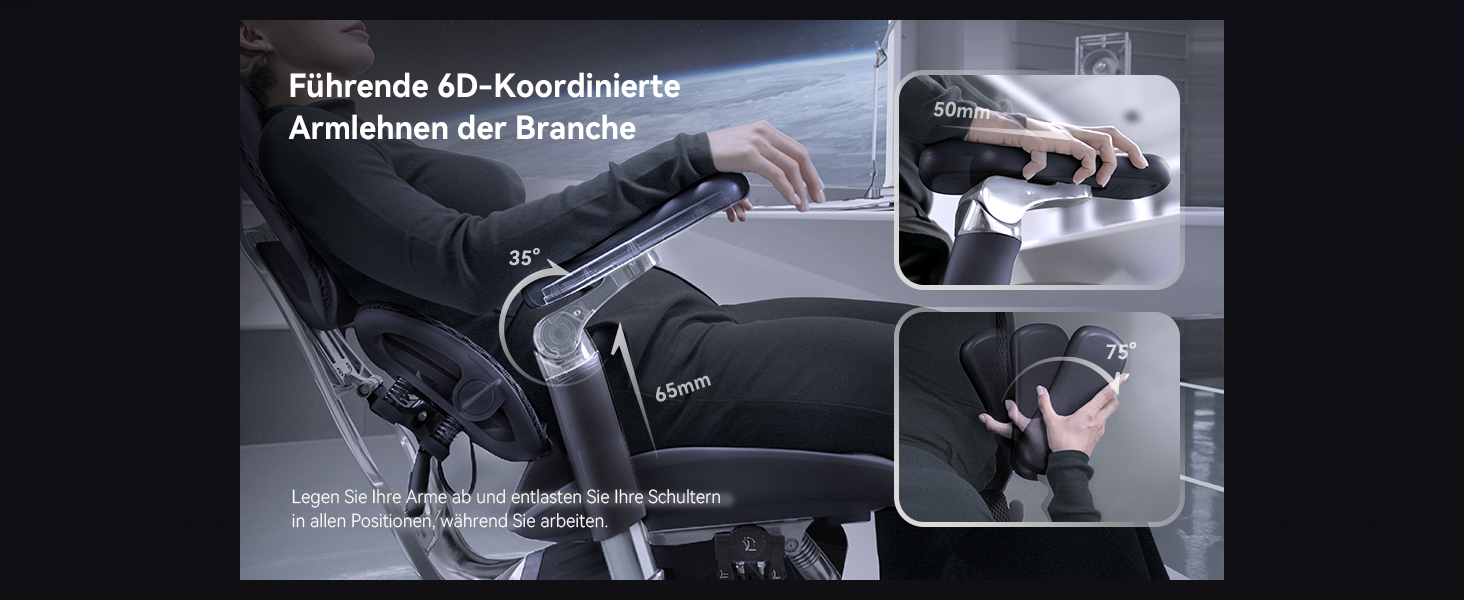 Werbebild für Rollstuhlarmlehnen.