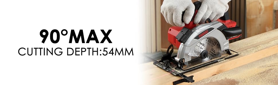 Scies circulaires sans fil avec laser