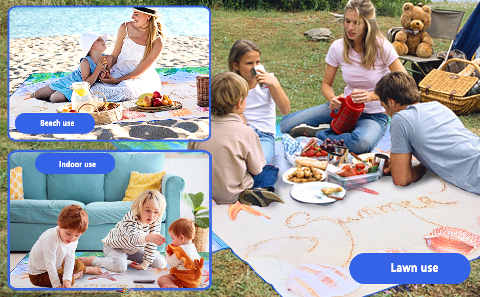 Manta de picnic plegable