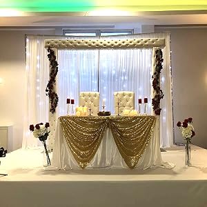 telón de fondo de boda