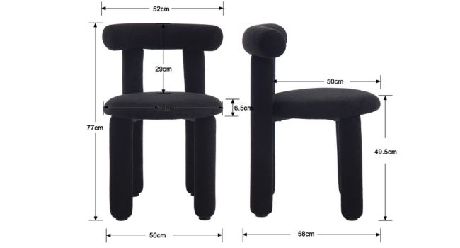 wahson chaise de salle a manger