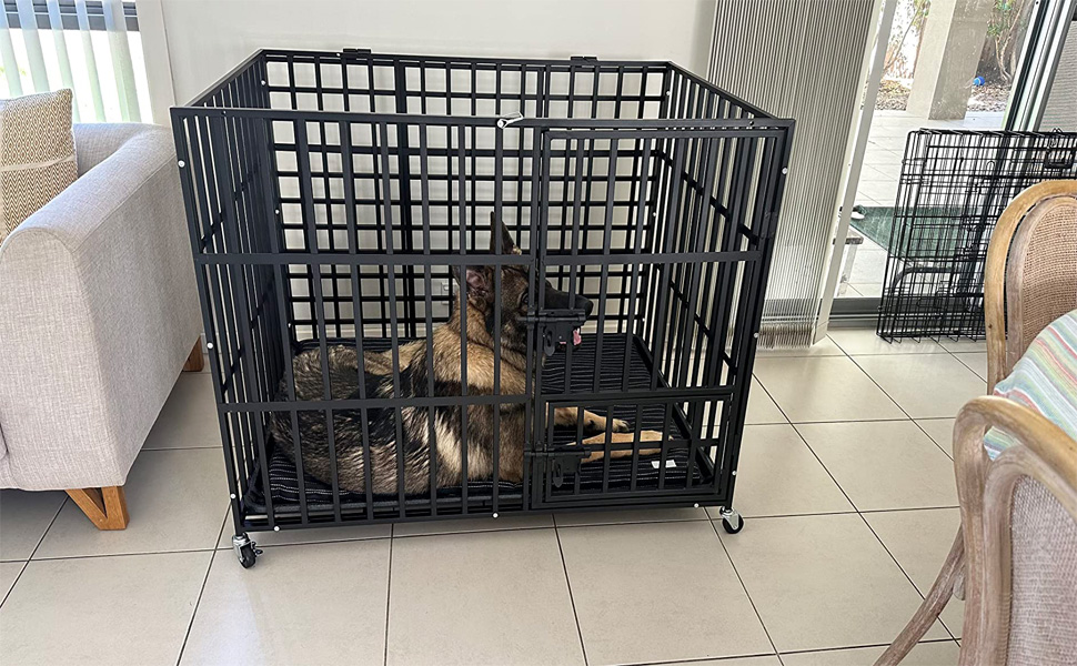 Heavy duty dog cage Dog Kennel crate Strong metal dog crate Metal pet Kennel