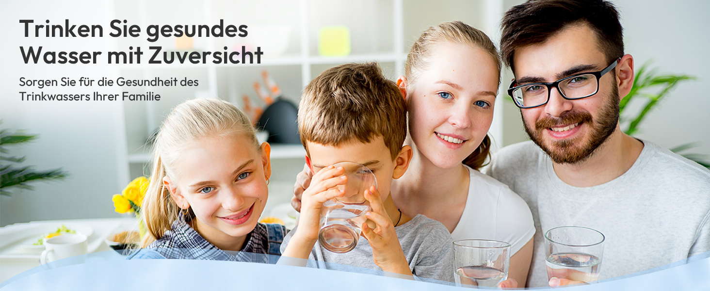 Mutital Wasserfilter Kartuschen 6 Stück | Kompatibel mit BRITA Maxtra+ Wasserfilter-Kanne