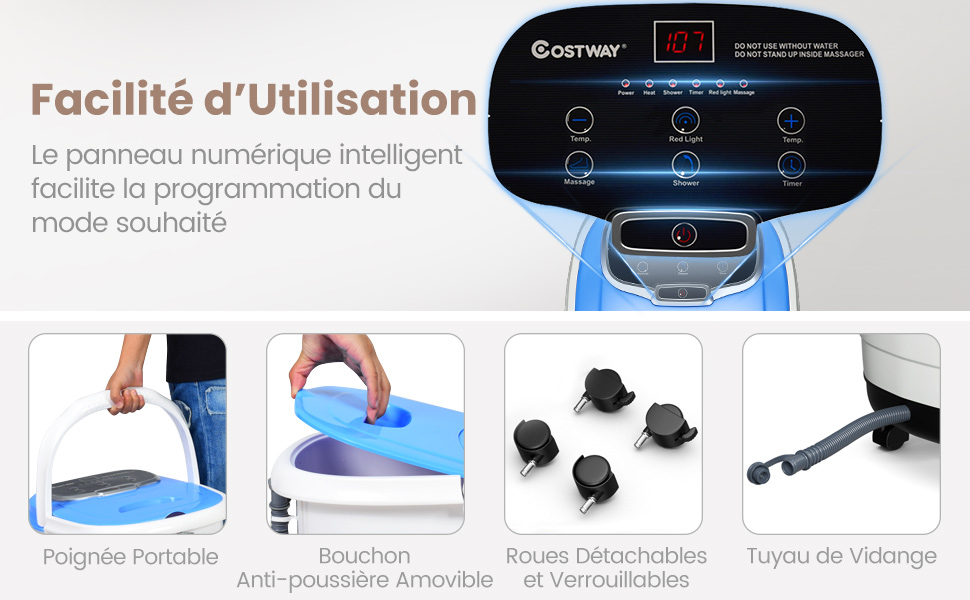 bain de pieds