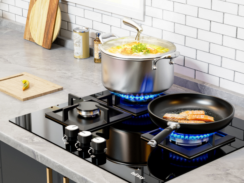 Plaque à Gaz 3 feux