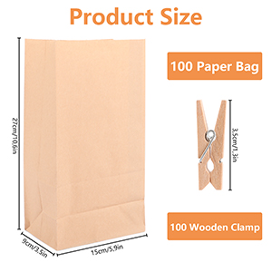 Bolsas de papel kraft