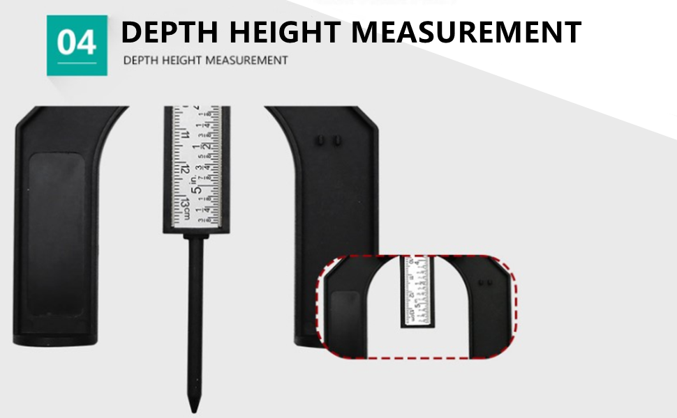 Calibro Digitale Altezza E Profondità 0-80mm | Mini Righello Magnetico Per Legno E Metallo - Foto 7