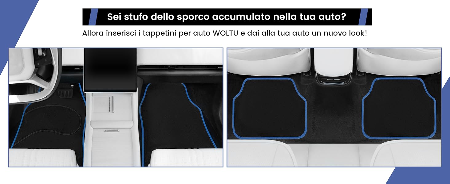 Tappetini Auto WOLTU
