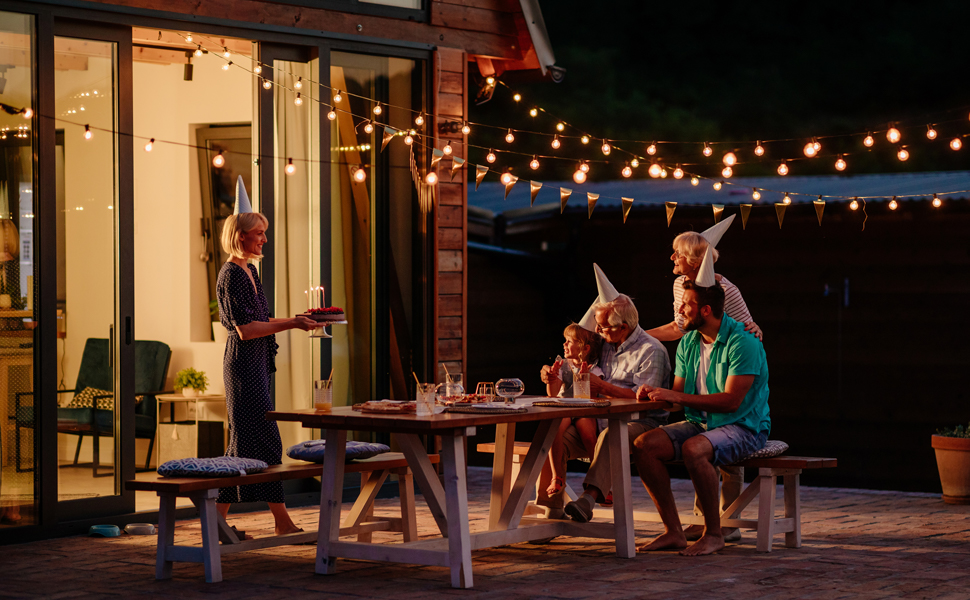 Guirlande Lumineuse D'extérieur, 15M LED Colorées, étanche, Peut être Connectée à Des Guirlandes Décoratives, Convient Pour Le Jardin, La Fête, Le Gala, La Terrasse, Noël, Blanc Chaud -Lemax Decor Magasin AAHKMJXYDAFdJAOAIMEbOAchlkWZ0oakZn uVZ0mPidMNbILvCvspZ4oG3fPgIqc1P26RdPiG8KHKUtblW5 ULKvLD1OHzwX jolGWPZGyLZfPXWYavhL9AL7ozi0Dq9ZCjmfLmt7TEqHNBOPLb8fAg1aDTYUoNCqnbGt5Dk7 dbYnmiY3bJlJ4g1tKhPESEg2Y=