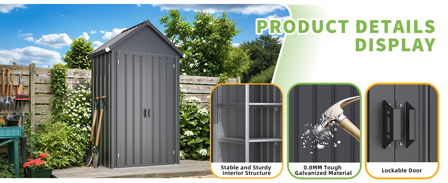 tall outdoor storage cabinet