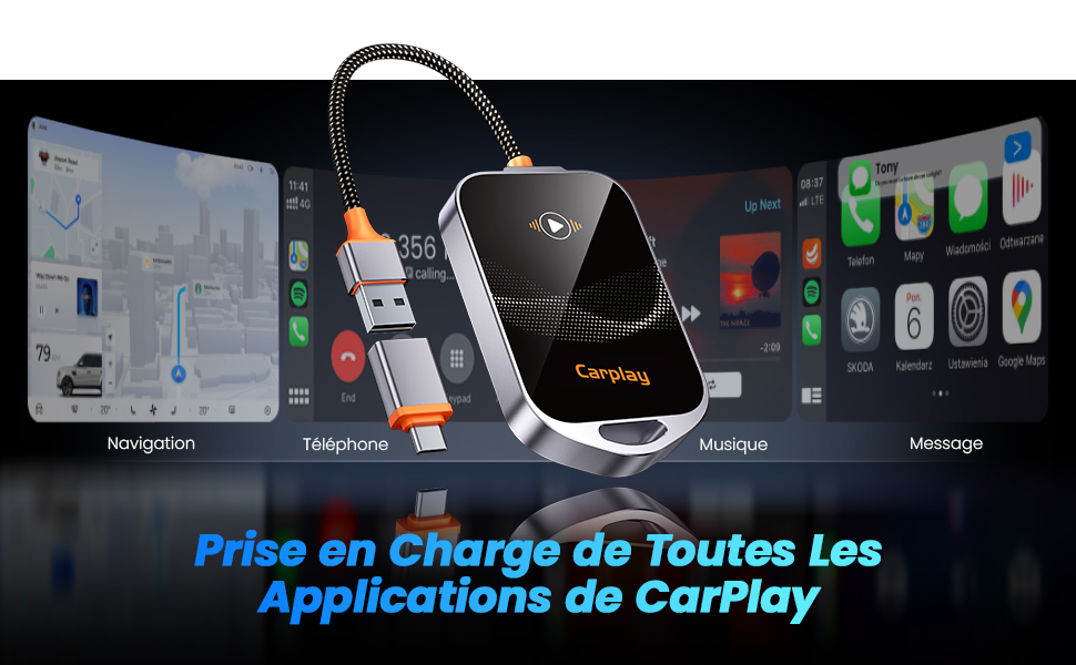 Adaptateur CarPlay sans Fil
