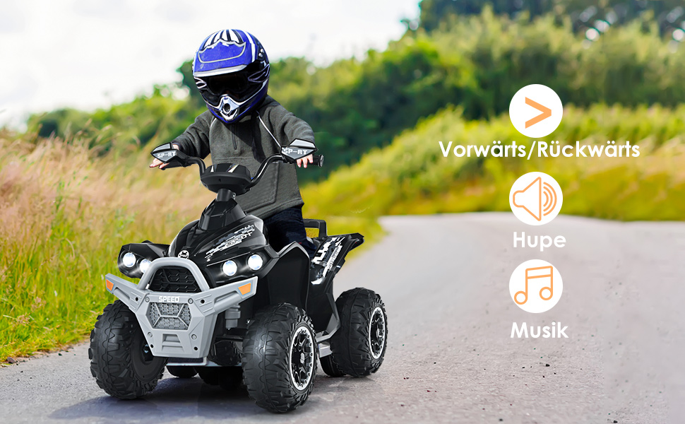 COSTWAY 12V Elektro Kinderquad