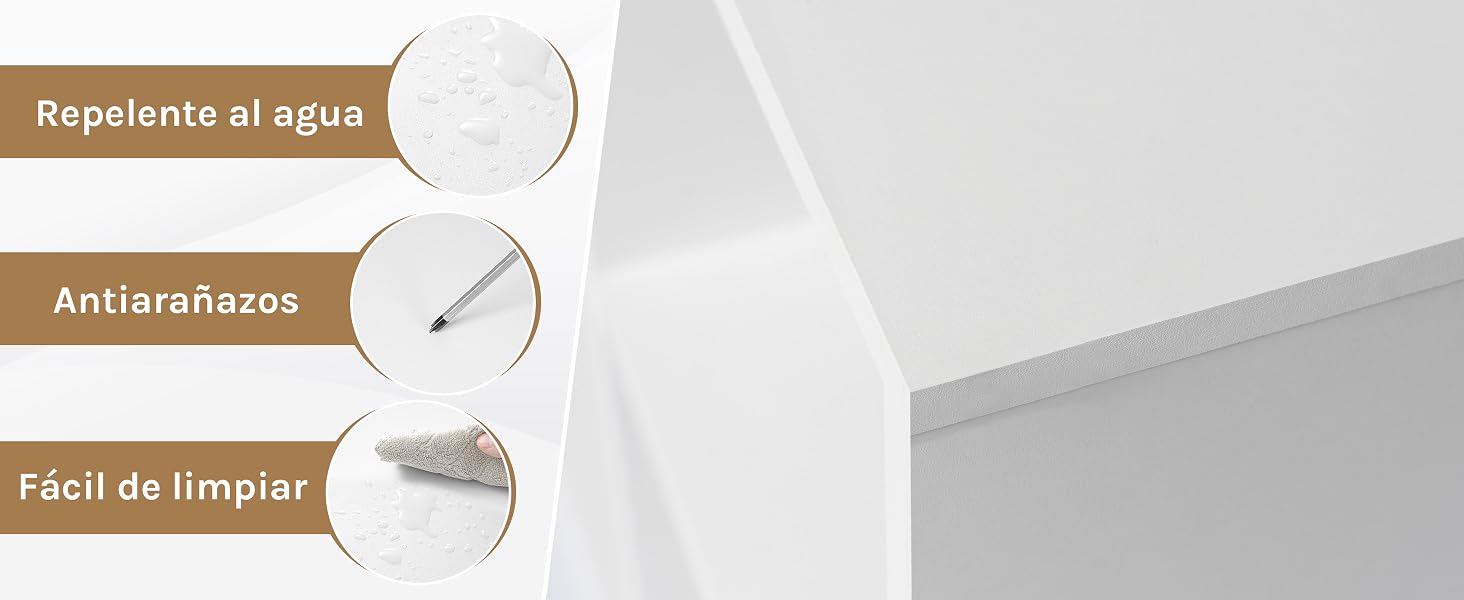 el mueble blanco es un mueble blanco con un marco dorado y una mesa blanca con un marco dorado.