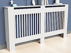 Heizkörperverkleidung Weiß Abdeckung Holz
