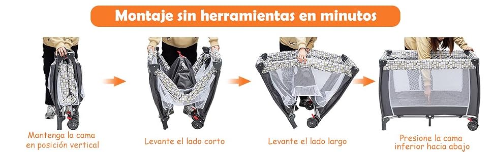Cuna de Viaje para Niños