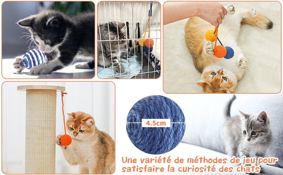 Sisal Balle chat