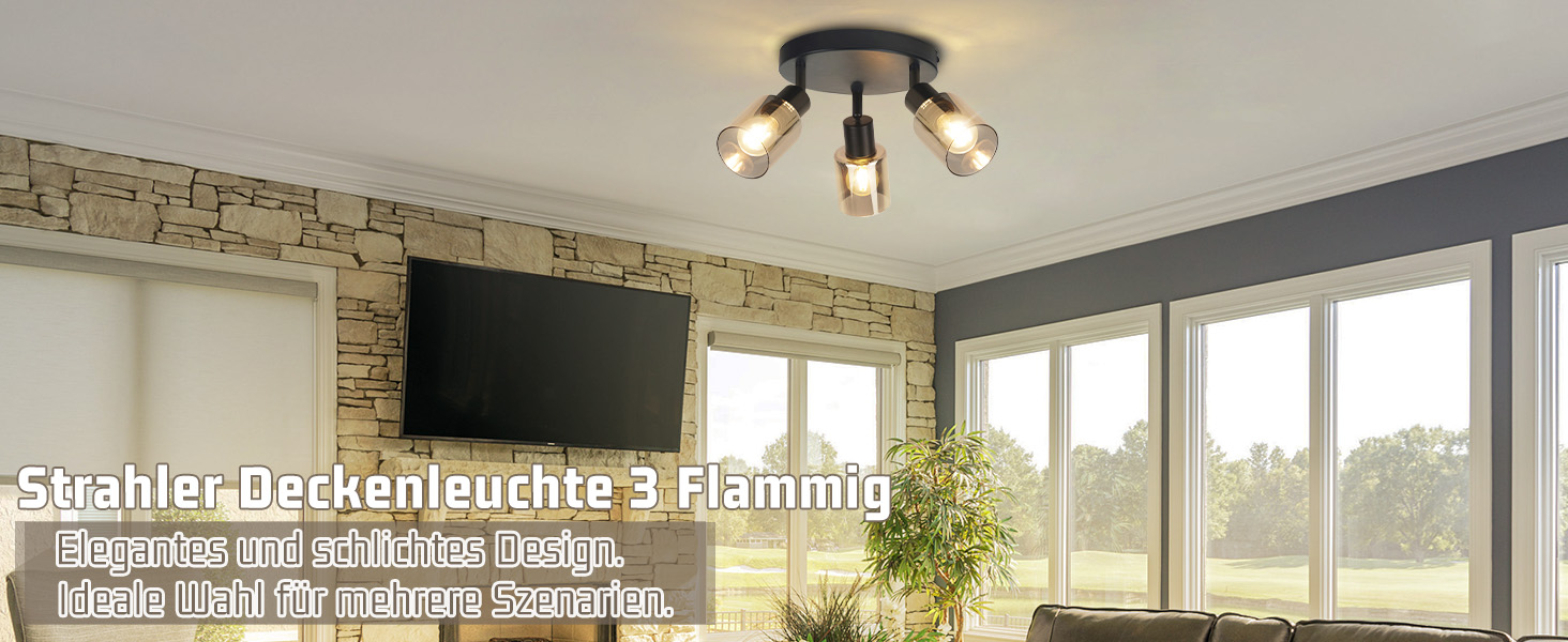 deckenstrahler 3 flammig