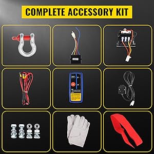 treuil électrique 12v télécommande sans fil