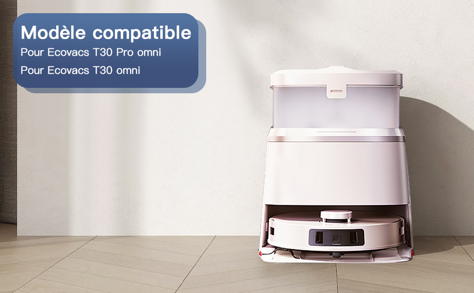 Fixbetter Accessoire pour Ecovacs T30 Pro Omni / T30 Omni