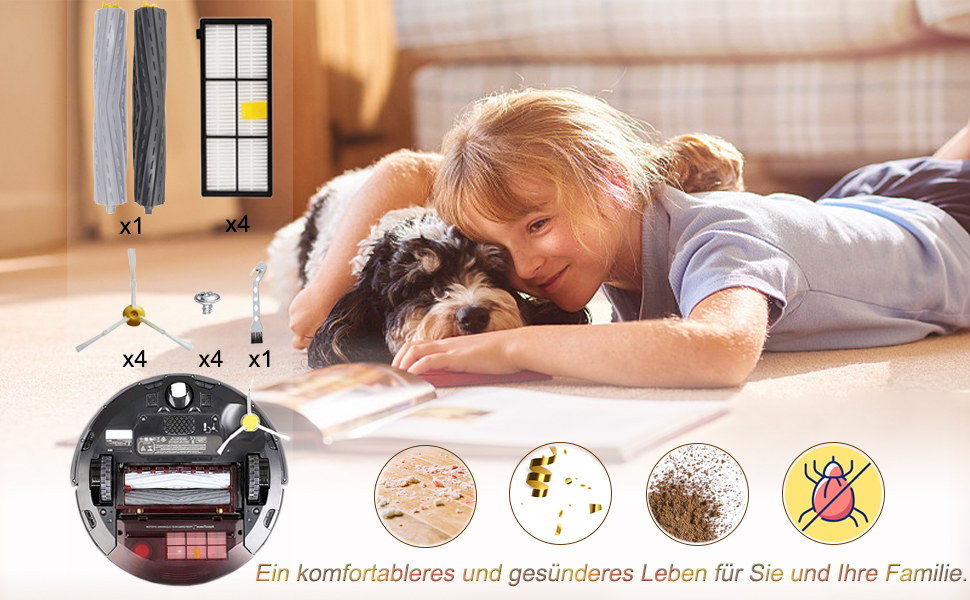 Pièces de rechange pour iRobot Roomba 800
