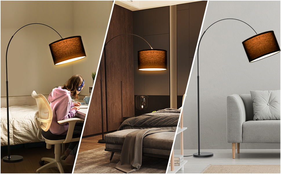 Bogenlampe wohnzimmer stehlampe