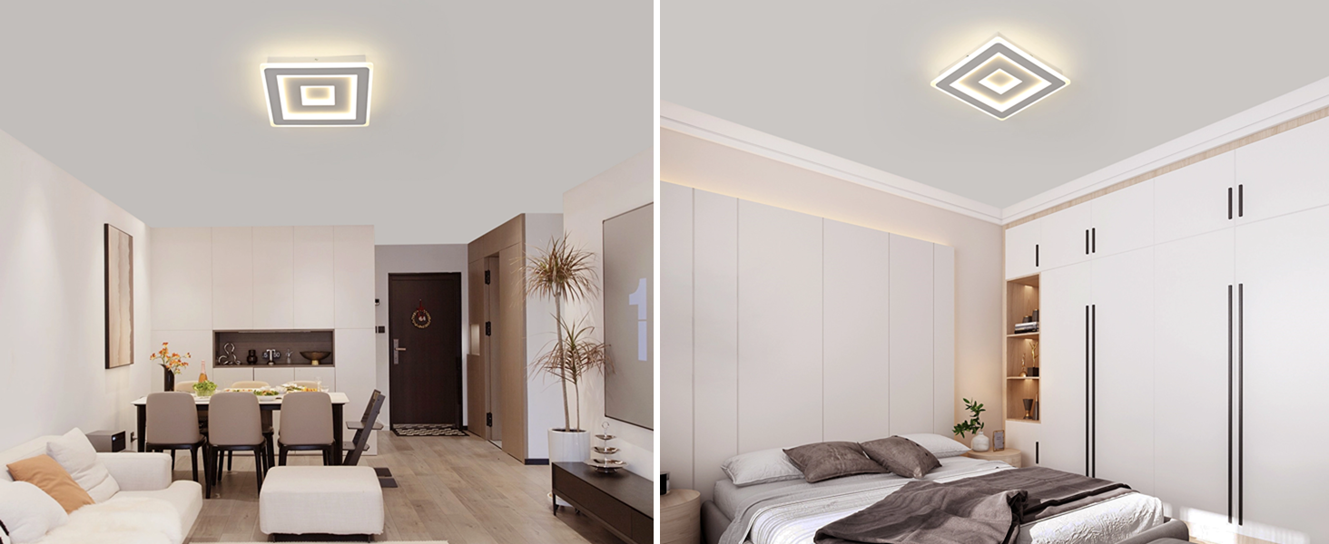 Plafoniera LED moderna