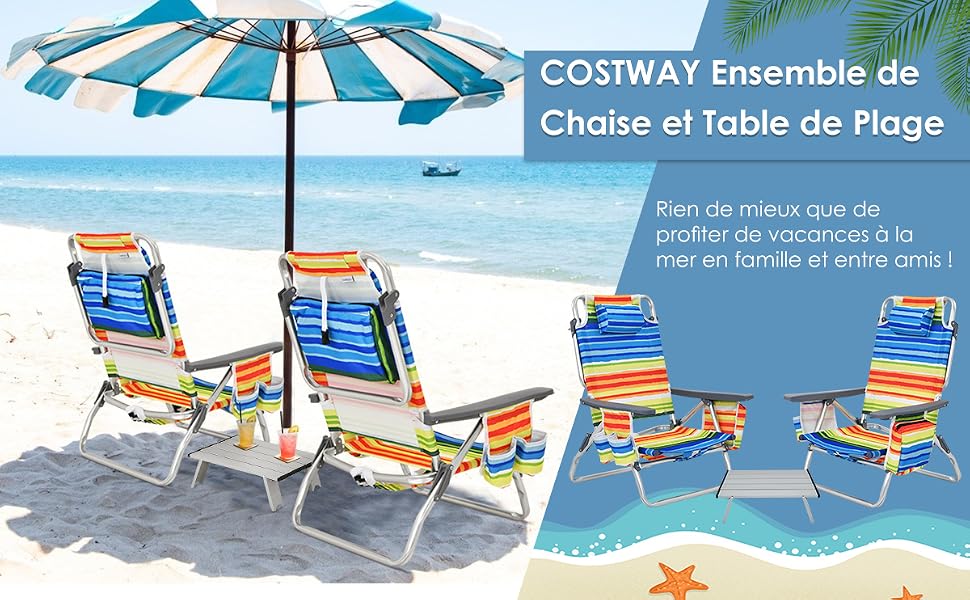 Chaises de Plage