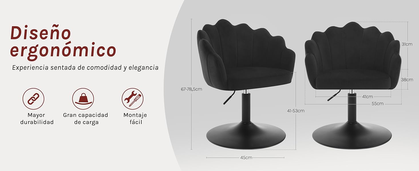 Taburete de Maquillaje
