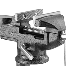 Tornillo de Banco Mordazas Universal 70 mm
