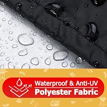 Turtle-Life Copertura Barbecue, Cover per Barbecue Impermeable, Copri Barbecue da Esterno