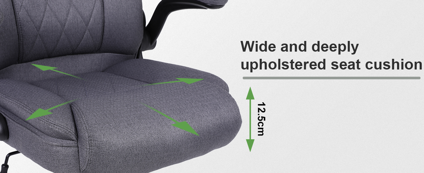 the back of a chair with a wide and wide seat.