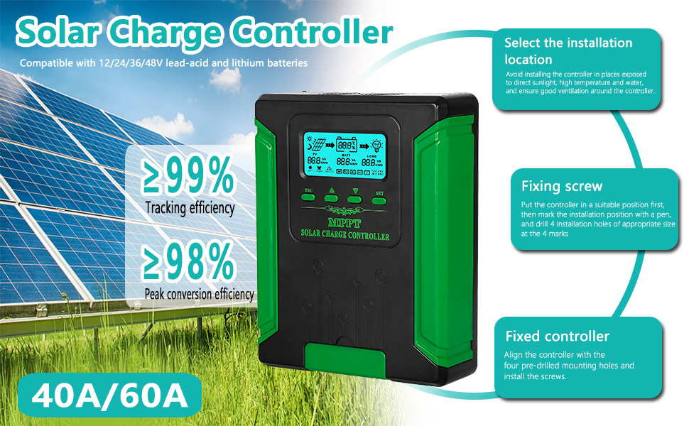 Contrôleur de charge solaire