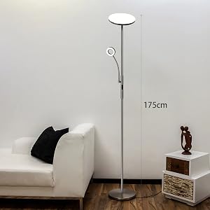 deckenfluter mit lesearm