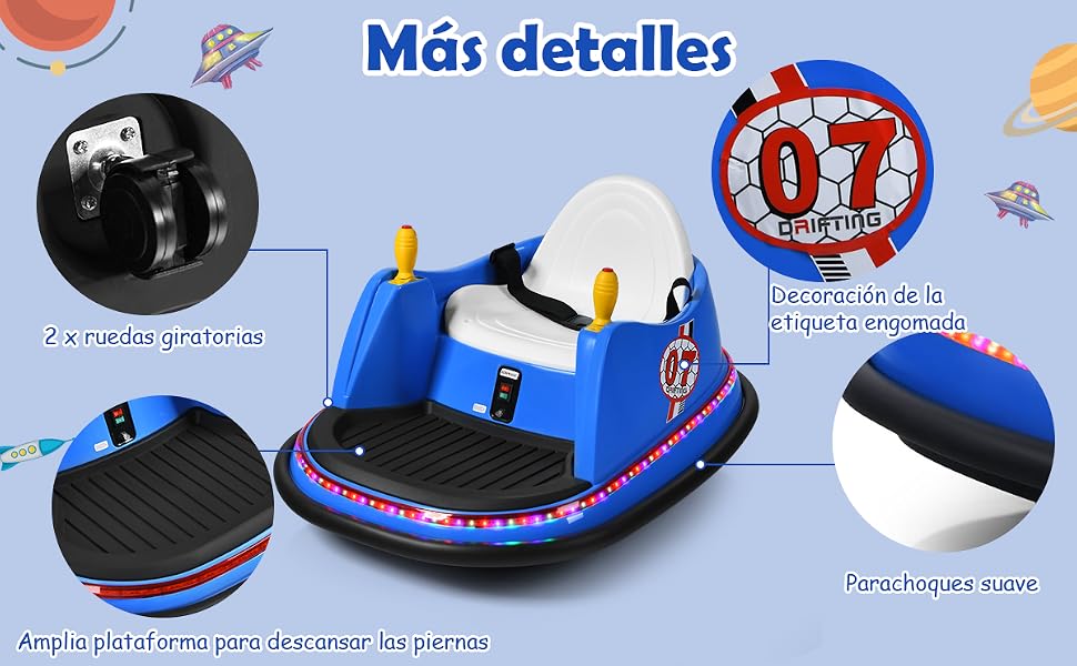 Coche de Parachoques para Niños