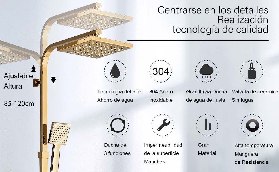 Columna de Ducha Conjunto de Ducha